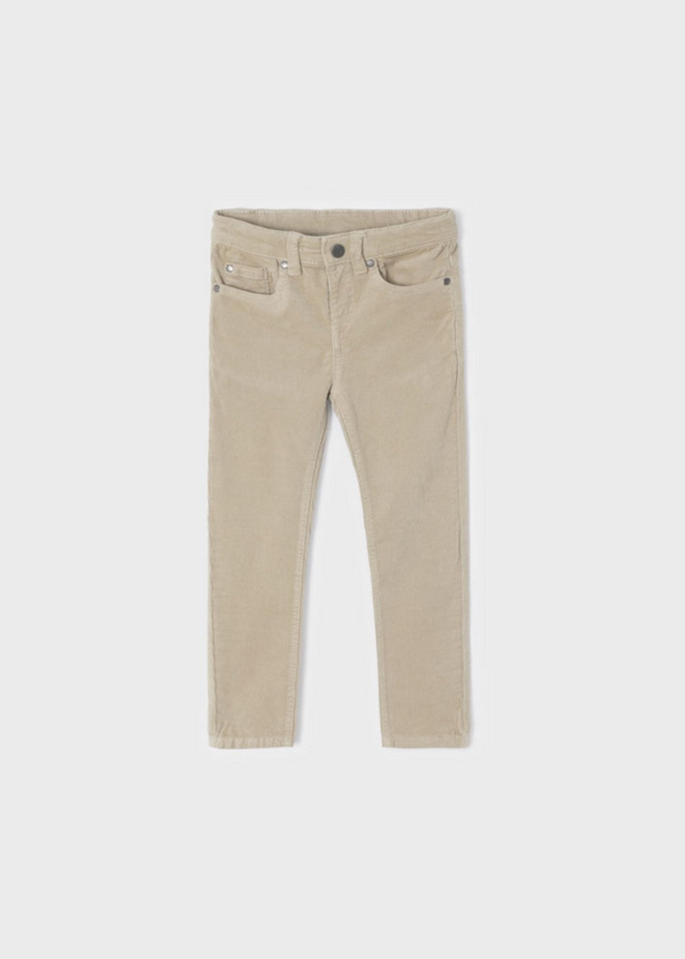 Pantalone In Velluto A Costine Slim Fit Bambino MAYORAL 537 - MAYORAL - LuxuryKids