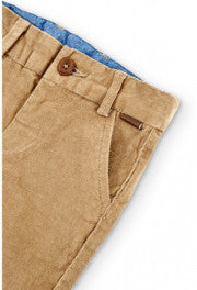 Pantalone In Velluto Millerighe Elasticizzato Neonato BOBOLI 715092 - BOBOLI - LuxuryKids