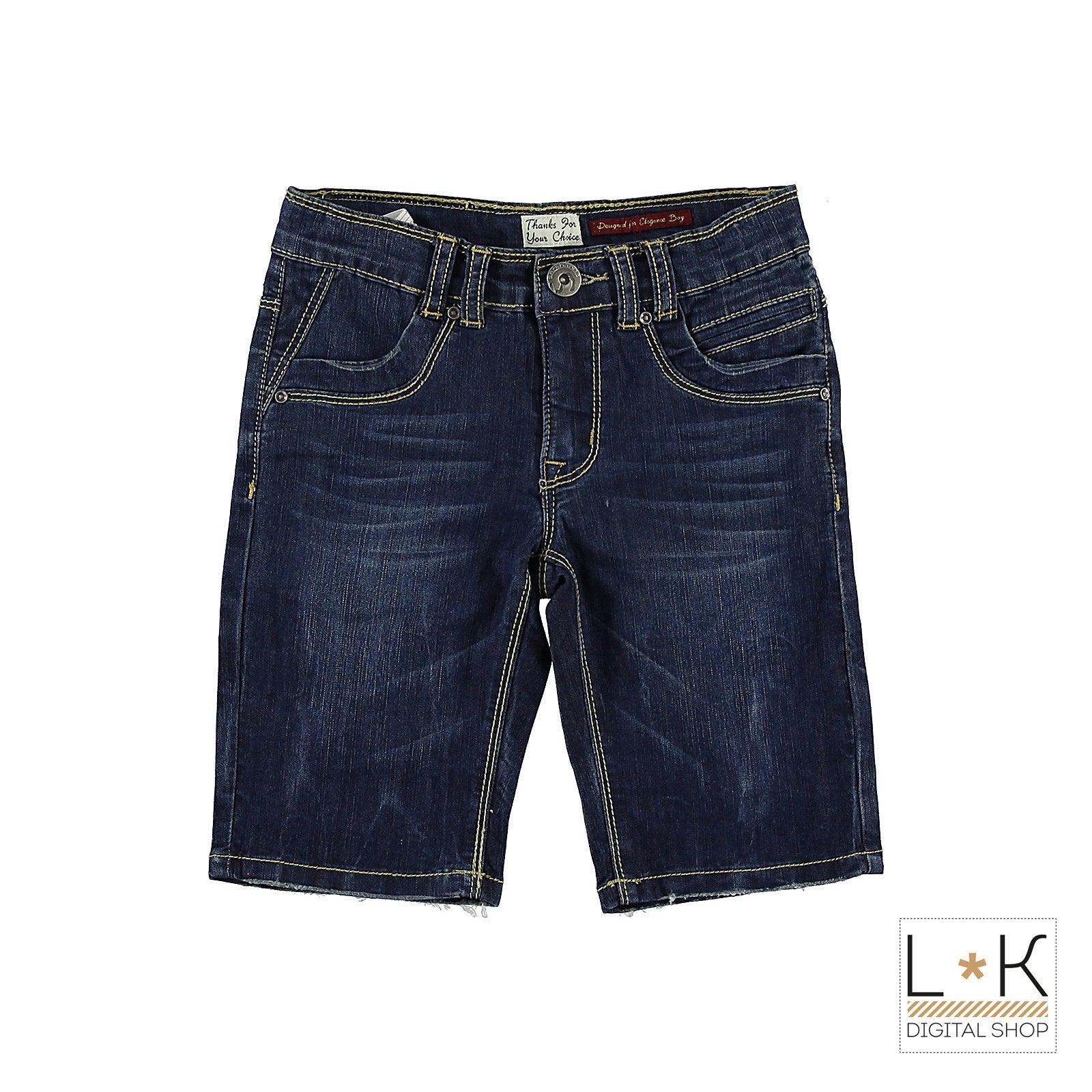 Bermuda di Jeans in Cotone Bambino Denim Sarabanda M638 - SARABANDA - LuxuryKids
