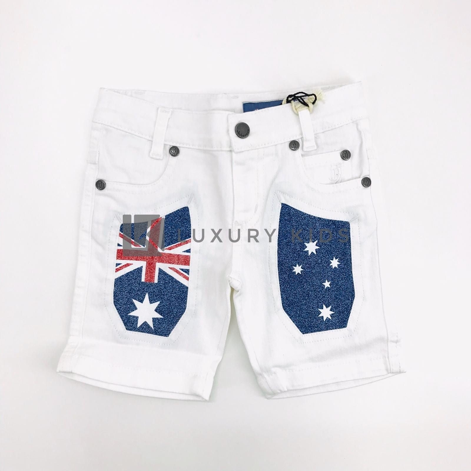 Bermuda Effetto jeans Bianco Bambino  Jeckerson 6ZPE15 - JECKERSON - LuxuryKids