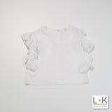 Blusa Elegante Bianco Bambina Fun&Fun FNJSH3656 - FUN&FUN - LuxuryKids