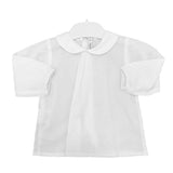 Camicia Elegante Bianco in Cotone unisex  Paloma de la O OV8BL1 - PALOMA DE LA O - LuxuryKids