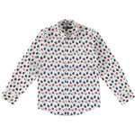 Camicia Elegante in Cotone con Stampa e Pochette Incorporata Bambino Sarabanda T320B - SARABANDA - LuxuryKids