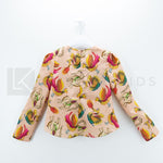 Camicia girocollo Manica lunga con Stampa Bambina Lia Lea BL03436 - LIALEA - LuxuryKids