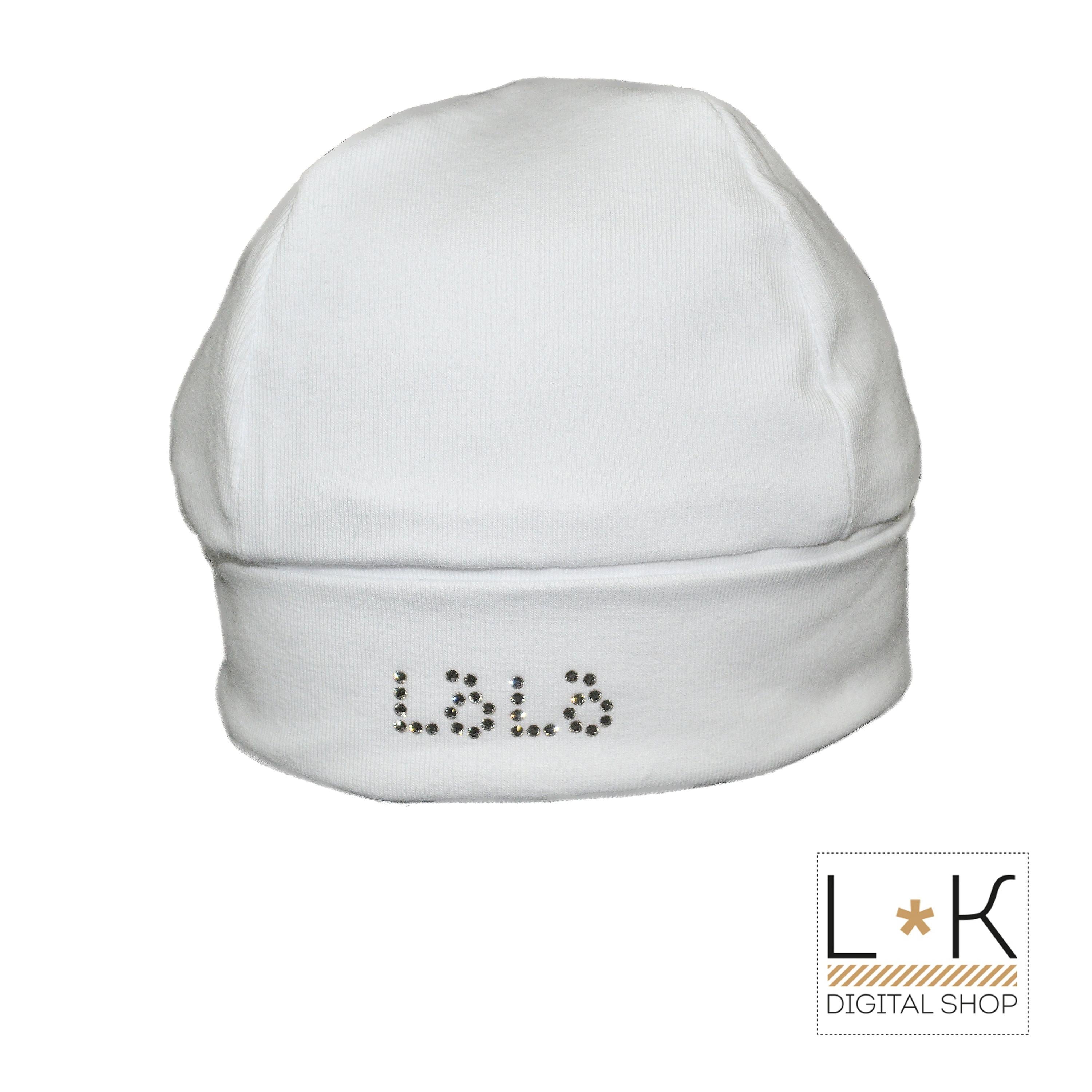 Cappello in Cotone Neonata Lolò 6840 - LOLO' - LuxuryKids