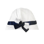 Cappello Pescatore Bianco-Blu  Bambina MInibanda E062 - MINIBANDA - LuxuryKids
