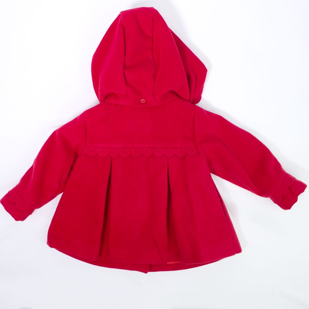Cappottino in Panno Rosso Neonata Dr. Kids 333 - DR.KID - LuxuryKids