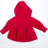 Cappottino in Panno Rosso Neonata Dr. Kids 333 - DR.KID - LuxuryKids