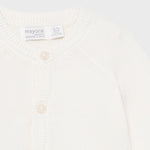 Cardigan In Cotone Tricot Neonato MAYORAL 1330 - MAYORAL - LuxuryKids