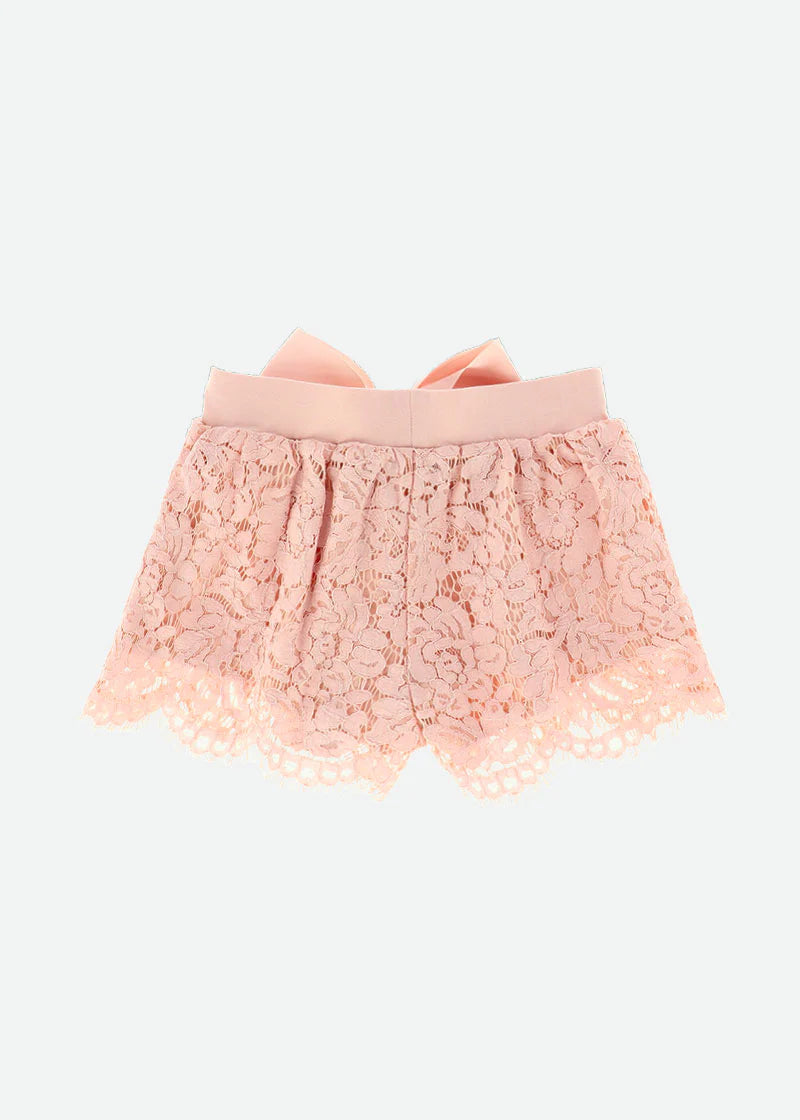 Shorts In Pizzo Con Fiocco Bambina ANGEL'S FACE DOROTHY - Angel's Face - Luxury Kids