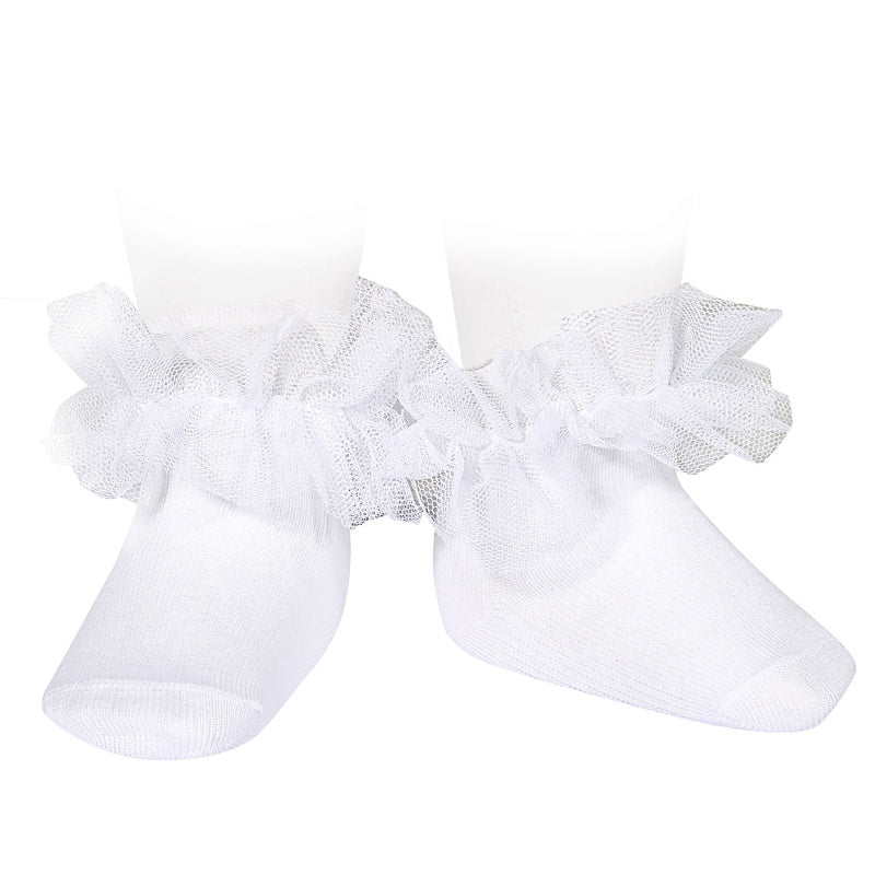 Calzini Corti Con Merletto Neonata CONDOR 2440 Calzini Corti Con Merletto Neonata CONDOR 2440