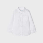 Camicia Basica In Cotone Bambino MAYORAL 140 - MAYORAL - Luxury Kids