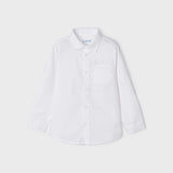 Camicia Basica In Cotone Bambino MAYORAL 140 - MAYORAL - Luxury Kids