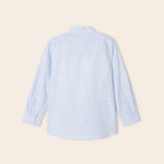 Camicia manica Lunga Con Colletto Coreano In Cotone Bambino MAYORAL 3168 - MAYORAL - Luxury Kids