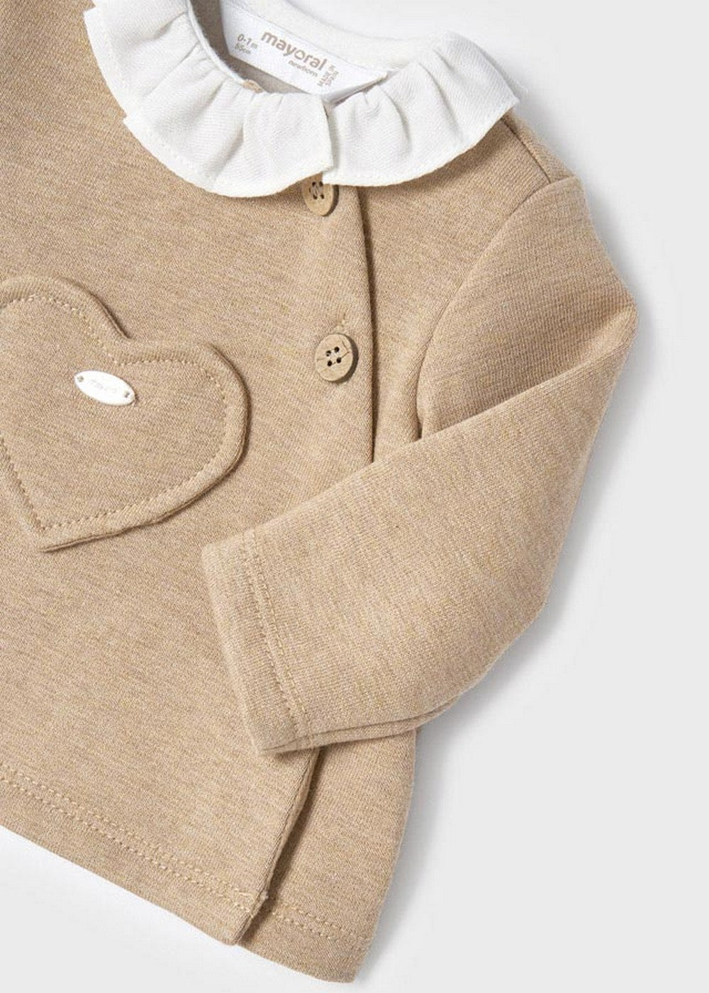 Completo 2 Pezzi In Caldo Cotone Con Culotte Neonata MAYORAL 2227 - MAYORAL - LuxuryKids