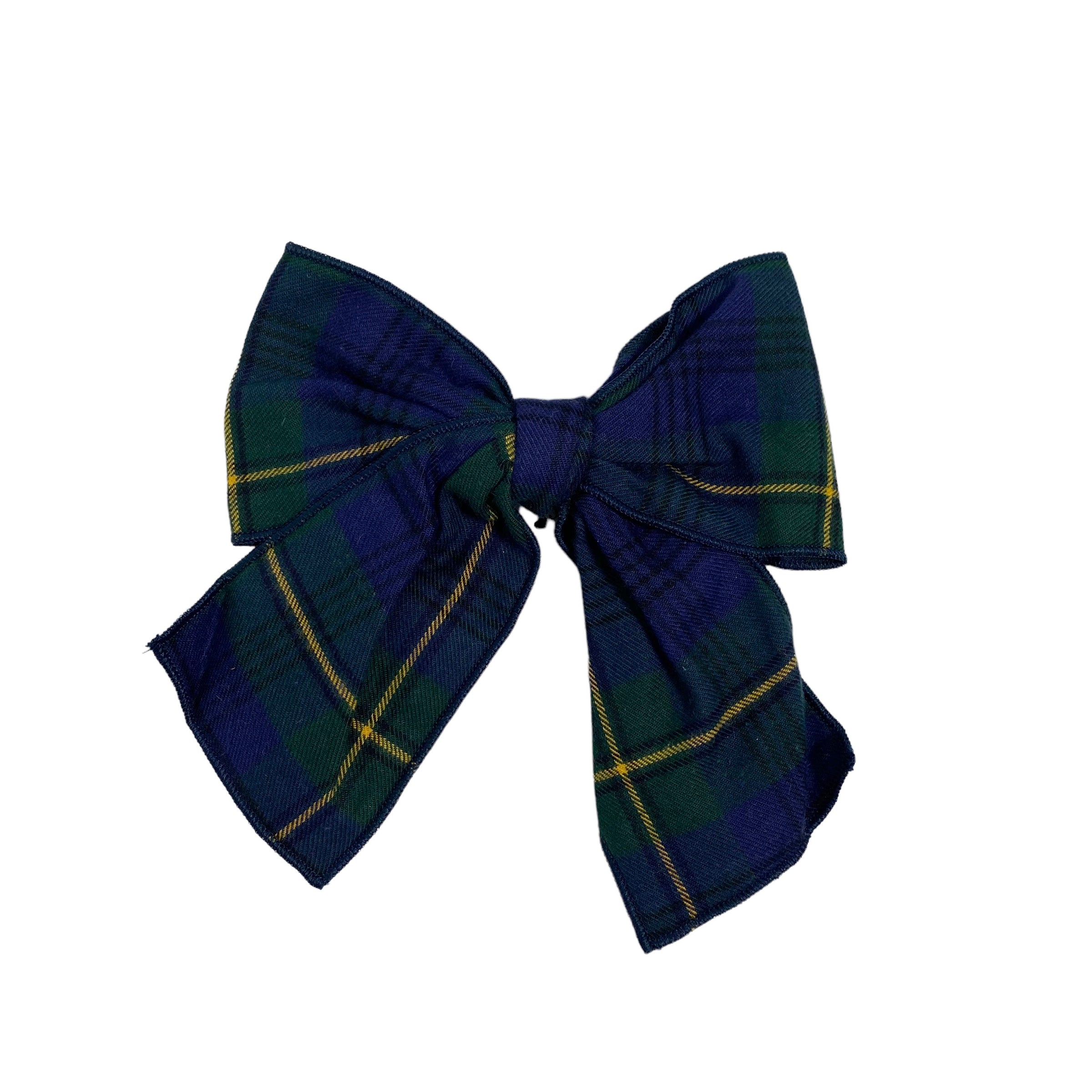Fermaglio Con Fiocco Tartan Bambina PHI CLOTHING 22630 - PHY CLOTHING - LuxuryKids