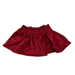 Gonna In Velluto Rossa Bambina PHI CLOTHING 22696 - PHY CLOTHING - LuxuryKids