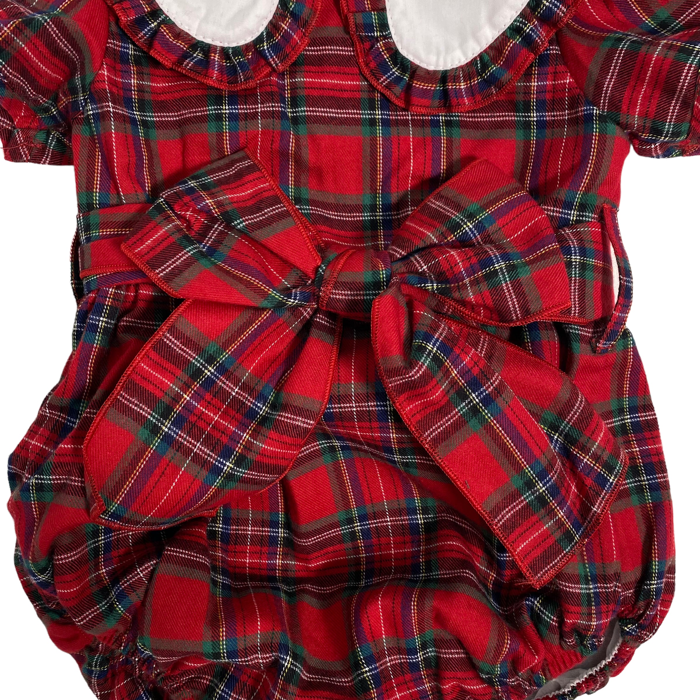 Pagliaccetto Interno Scozzese Neonata PHY CLOTHING 22706 - PHY CLOTHING - LuxuryKids