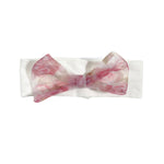 Fascia Elastica Elegante Con Fiocco In Organza Neonata ISABEL F163 - ISABEL - Luxury Kids
