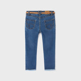 Jeans Lungo Skinny Con Cintura Bambina MAYORAL 3509 - MAYORAL - Luxury Kids