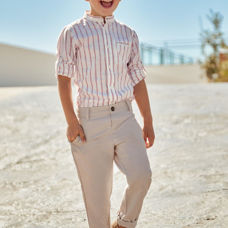 Pantalone Lungo Modello Chino In Cotone Bambino MAYORAL 3514 - MAYORAL - Luxury Kids