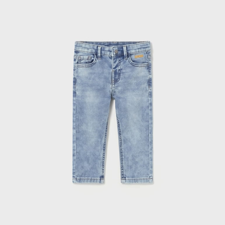 Jeans Slim Fit In Cotone Sostenibile Neonato MAYORAL 1518 - MAYORAL - Luxury Kids