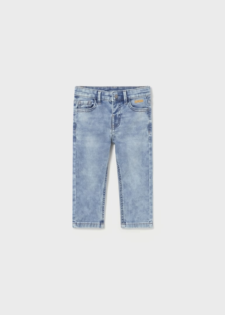 Jeans Slim Fit In Cotone Sostenibile Neonato MAYORAL 1518 - MAYORAL - Luxury Kids