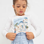 Set maglietta E Elastico In Cotone Bambina MAYORAL 3072 - MAYORAL - Luxury Kids