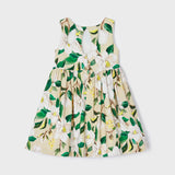 Abito Stampato In Cotone Bambina MAYORAL 3917 - MAYORAL - Luxury Kids